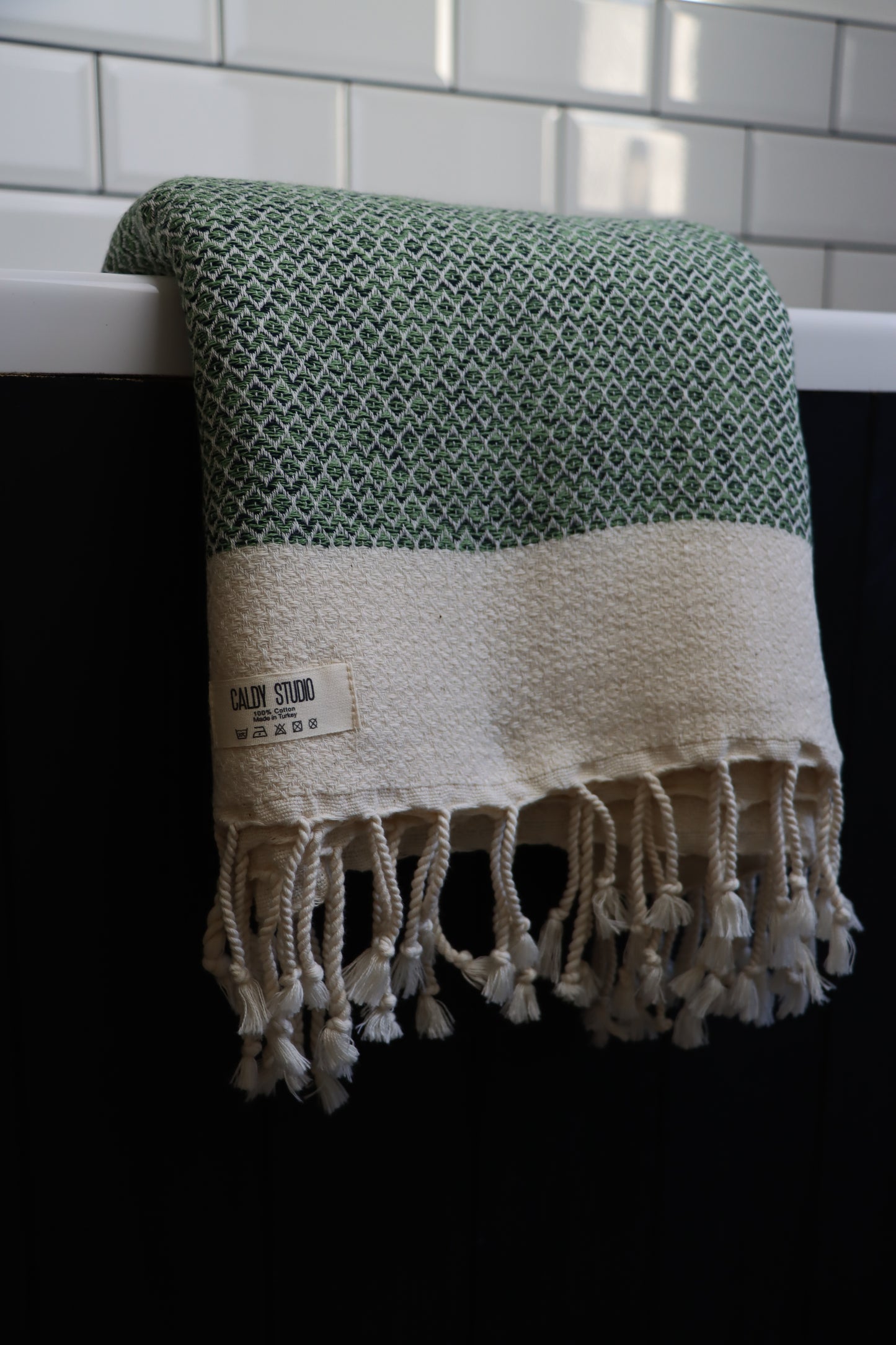 Diamond Towel-Green