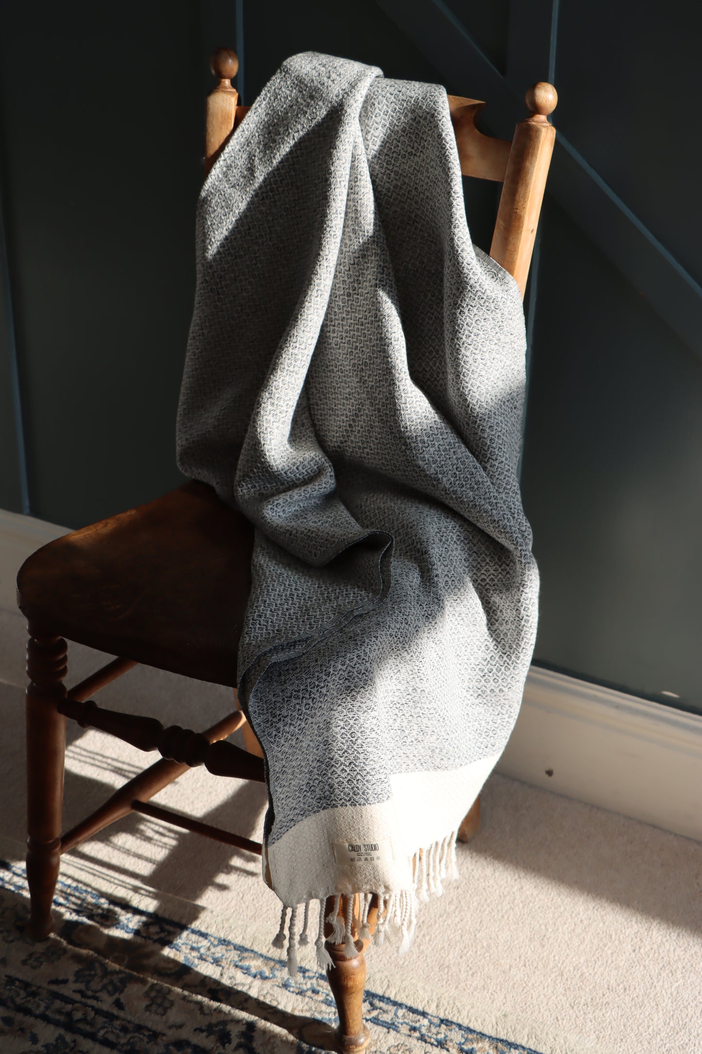 Dimond Towel-Dark Grey